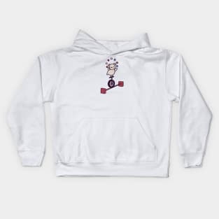 Polar Bear Circus Performer Kids Hoodie